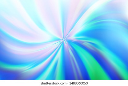 Light BLUE vector abstract bright template. Glitter abstract illustration with gradient design. Background for designs.