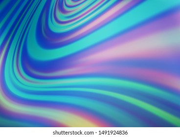 Light BLUE vector abstract bright template. An elegant bright illustration with gradient. The template can be used for your brand book.