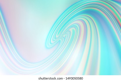 Light BLUE vector abstract bright template. Shining colored illustration in smart style. The best blurred design for your business.