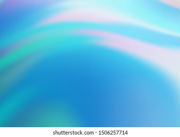 Light BLUE vector abstract bright template. Glitter abstract illustration with an elegant design. The template for backgrounds of cell phones.