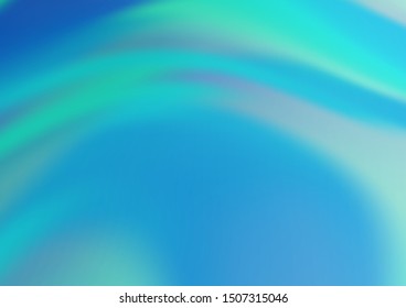 Light BLUE vector abstract bright background. A vague abstract illustration with gradient. A completely new template for your design.