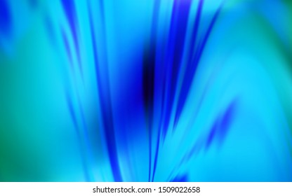 Light BLUE vector abstract bright template. Colorful illustration in abstract style with gradient. Background for designs.