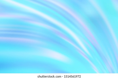 Light BLUE vector abstract bright template. New colored illustration in blur style with gradient. New way of your design.