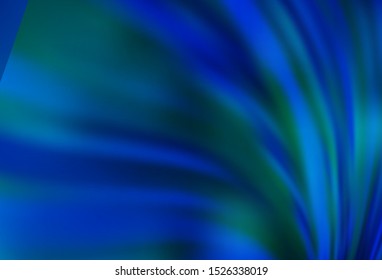 Light BLUE vector abstract bright pattern. A completely new colored illustration in blur style. New design for your business.