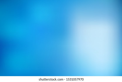 Light BLUE vector abstract bright pattern. Colorful illustration in abstract style with gradient. Blurred design for your web site.
