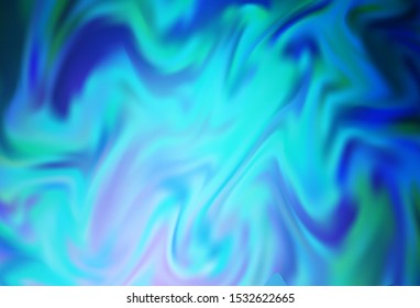 Light BLUE vector abstract bright template. Glitter abstract illustration with gradient design. New way of your design.
