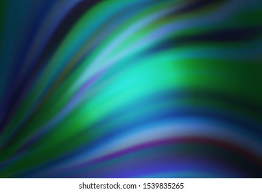 Light BLUE vector abstract bright template. Modern abstract illustration with gradient. Completely new design for your business.
