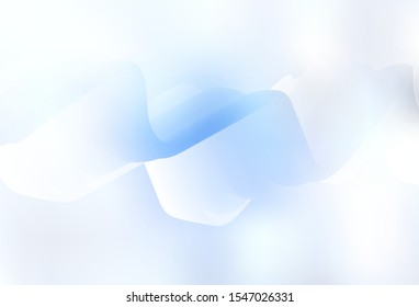 Light BLUE vector abstract bright template. Creative illustration in halftone style with gradient. Completely new design for your business.