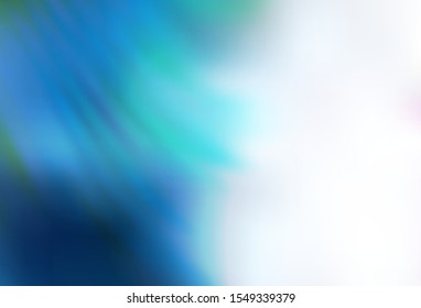 Light BLUE vector abstract bright pattern. New colored illustration in blur style with gradient. Background for a cell phone.