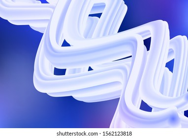 Light BLUE vector abstract bright template. Modern abstract illustration with gradient. Blurred design for your web site.