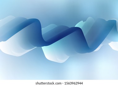 Light BLUE vector abstract bright pattern. Modern abstract illustration with gradient. Background for a cell phone.