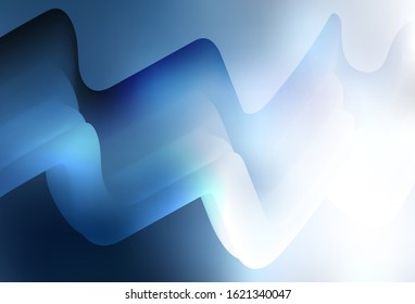 Light BLUE vector abstract bright texture. An elegant bright illustration with gradient. New way of your design.