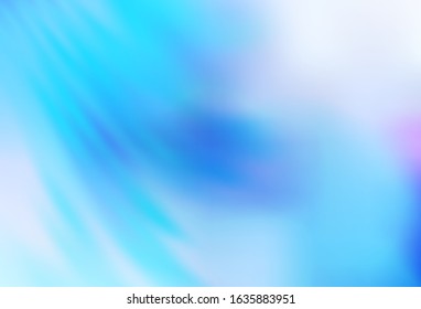 Light BLUE vector abstract bright pattern. An elegant bright illustration with gradient. New style design for your brand book.