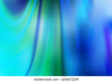 Light BLUE vector abstract bright template. Glitter abstract illustration with gradient design. The best blurred design for your business.
