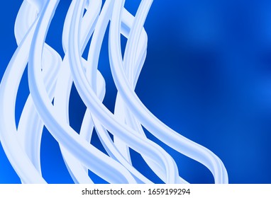 Light BLUE vector abstract bright template. Creative illustration in halftone style with gradient. Blurred design for your web site.