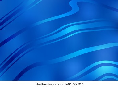 Light BLUE vector abstract bright texture. Abstract colorful illustration with gradient. New way of your design.