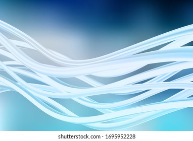 Light BLUE vector abstract bright pattern. Abstract colorful illustration with gradient. New style design for your brand book.