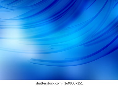 Light BLUE vector abstract bright template. Creative illustration in halftone style with gradient. Background for designs.