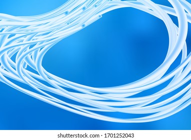 Plantilla luminosa abstracta de vector claro AZUL. Nueva ilustración de color en estilo borroso con degradado. Diseño inteligente para su trabajo.