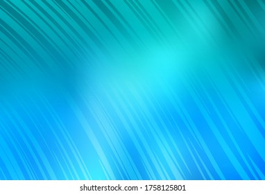 Light BLUE vector abstract bright template. Glitter abstract illustration with gradient design. Background for designs.