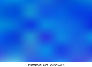 Light BLUE vector abstract bright background. A completely new color illustration in a bokeh style. Elegant cover for a brand book.