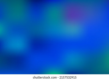 Plantilla de luminosidad abstracta de vector BLUE claro. Ilustración colorida brillante en un estilo completamente nuevo. Plantilla para teléfonos móviles.