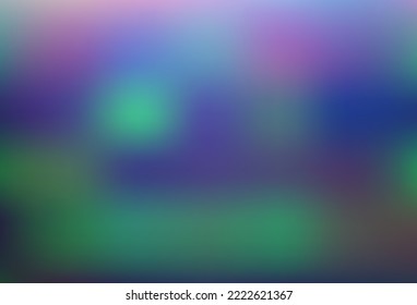 Plantilla de luminosidad abstracta de vector BLUE claro. Ilustración abstracta colorida con gradiente. Muestra para tus diseños creativos.