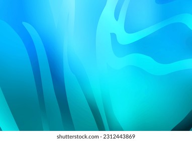 Hellblauer, abstrakter, heller Vektor-Template. Farbige Illustration im abstrakten Stil mit Farbverlauf. Komplett neues Design für Ihr Unternehmen.