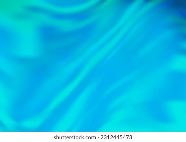 Borde claro abstracto del vector BLUE claro. Ilustración colorida en estilo abstracto con gradiente. El diseño elegante del libro de marcas.