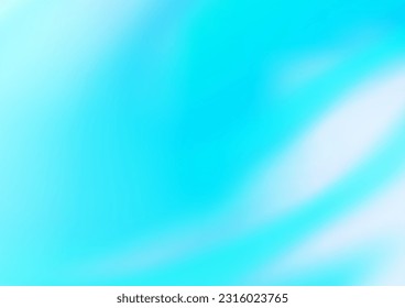 Light BLUE vector abstract bright template. A completely new color illustration in a bokeh style. Brand new style for your business design.