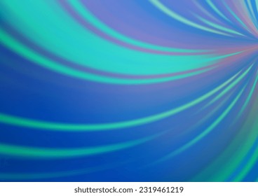 Light BLUE vector abstract bright background. Modern geometrical abstract illustration with gradient. A new texture for your design.