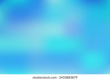 Light BLUE vector abstract bright background. Creative illustration in halftone style with gradient. Template for cell phones.