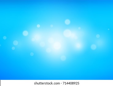 Light BLUE vector abstract bright template. An elegant bright illustration with gradient. The completely new template can be used for your brand book.