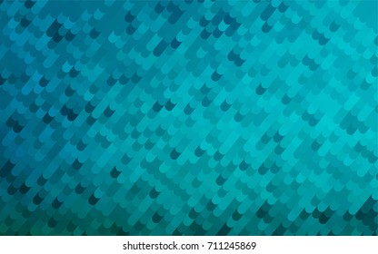 Light BLUE vector abstract cambered template. A completely new color illustration in a vague style. A new texture for your design.