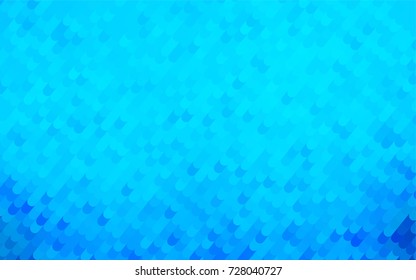 Light BLUE vector abstract cambered background. Curved geometric sample with gradient.  A new texture for your design.