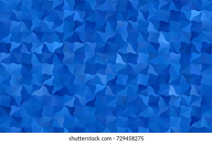 Light BLUE vector abstract cambered pattern. An elegant bright illustration with gradient. A new texture for your design.