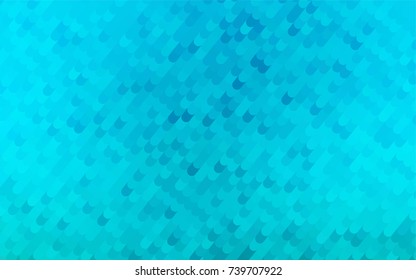 Light BLUE vector abstract cambered template. Modern geometrical abstract illustration with gradient bandy lines. Brand-new style for your business design.