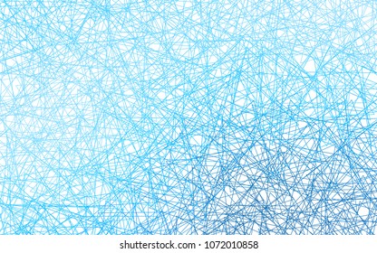 Light BLUE vector abstract colorful background, which consist of triangles. Pattern with colored triangles on white background.
