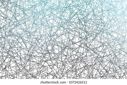 Light BLUE vector abstract colorful background, which consist of triangles. Pattern with colored triangles on white background.