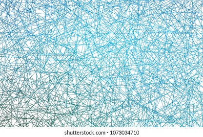 Light BLUE vector abstract colorful background, which consist of triangles. Pattern with colored triangles on white background.