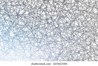 Light BLUE vector abstract colorful background, which consist of triangles. Pattern with colored triangles on white background.