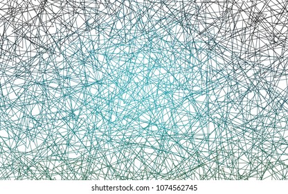 Light BLUE vector abstract colorful background, which consist of triangles. Pattern with colored triangles on white background.