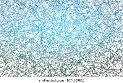 Light BLUE vector abstract colorful background, which consist of triangles. Pattern with colored triangles on white background.