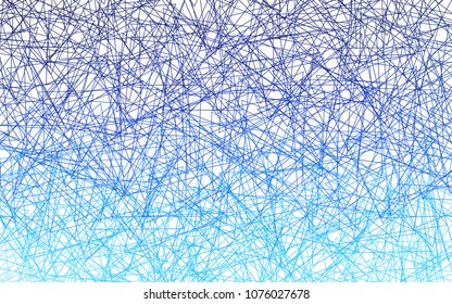 Light BLUE vector abstract colorful background, which consist of triangles. Pattern with colored triangles on white background.