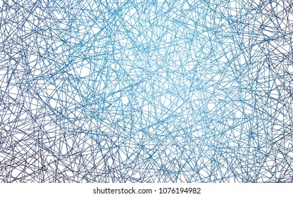 Light BLUE vector abstract colorful background, which consist of triangles. Pattern with colored triangles on white background.