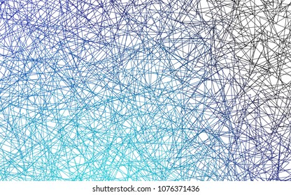 Light BLUE vector abstract colorful background, which consist of triangles. Pattern with colored triangles on white background.