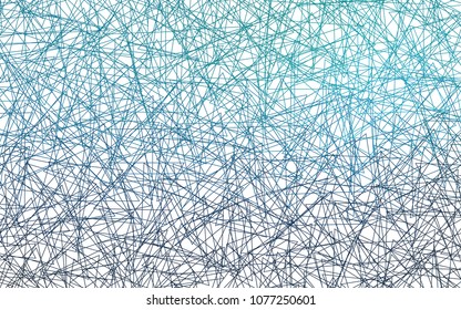 Light BLUE vector abstract colorful background, which consist of triangles. Pattern with colored triangles on white background.