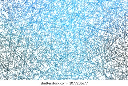 Light BLUE vector abstract colorful background, which consist of triangles. Pattern with colored triangles on white background.