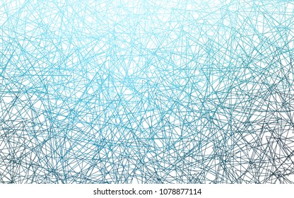 Light BLUE vector abstract colorful background, which consist of triangles. Pattern with colored triangles on white background.
