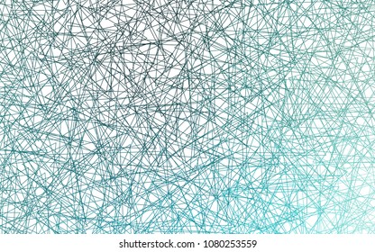 Light BLUE vector abstract colorful background, which consist of triangles. Pattern with colored triangles on white background.